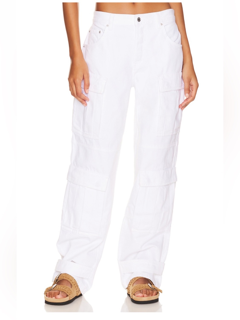 GRLFRND Lex cargo jeans in sierra